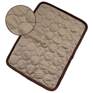 Pet Ice Silk Cooling Mat – Summer Dog & Cat Cool Nest Pad