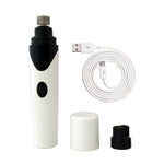 Electric Pet Nail Grinder – Low Noise USB Nail Clipper for Dogs & Cats
