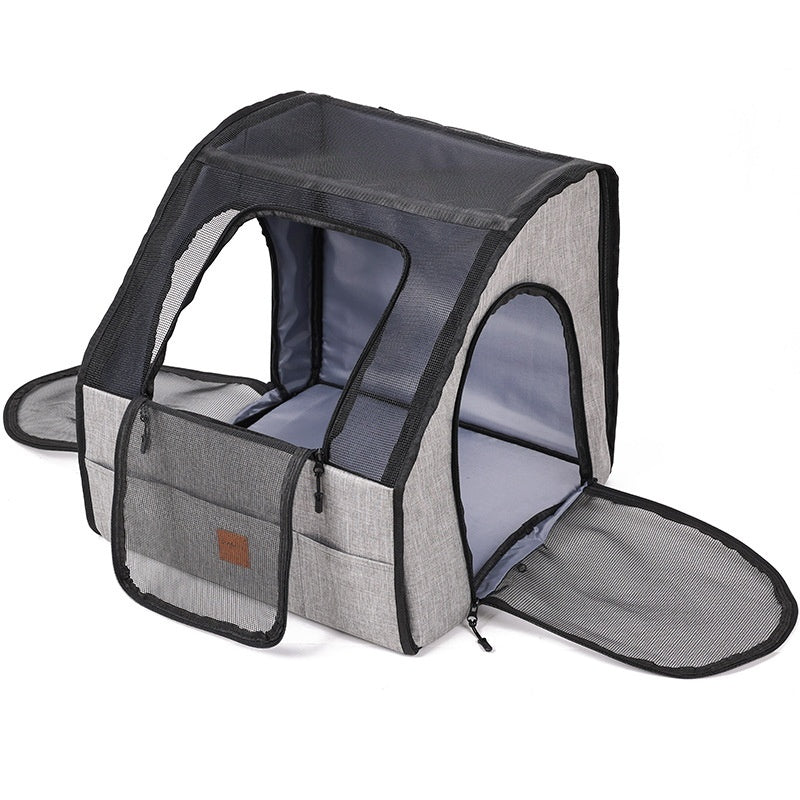 Portable Dog Car Cage – Travel Nest & Pet Carrier